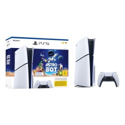 Sony PlayStation 5 Slim Disc- Astro Bot Bundle 1TB Konsola Biała