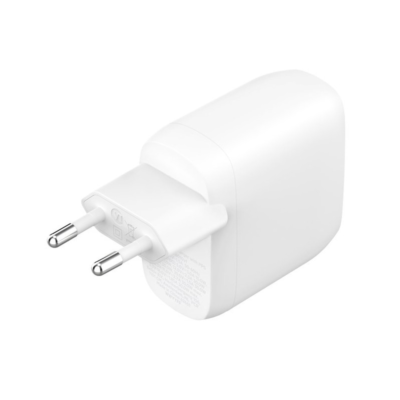 Ładowarka Belkin BoostCharge Pro Dual USB-C PD 3.1 PPS Wall Charger 60W White
