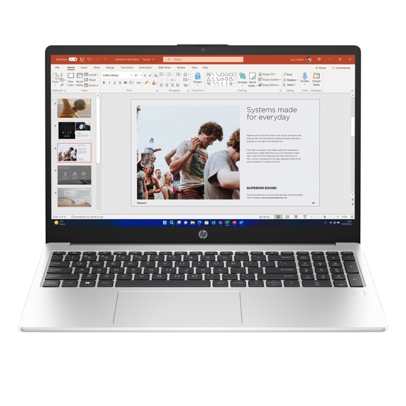 HP 250 G10 i5-1334U 15,6"FHD IPS AG 250nits 16GB DDR4 SSD512 Iris Xe Graphics Cam1080p 41Wh W11Pro 3Y OnSite Silver HP 250 G10 i5-1334U 15,6"FHD IPS AG 250nits 16GB DDR4 SSD512 Iris Xe Graphics Cam1080p 41Wh W11Pro 3Y OnSite Silver