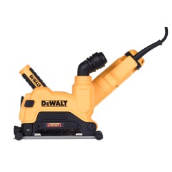 SZLIFIERKA KĄTOWA DEWALT DWE46107 + OSŁONA PRZECIWPYŁOWA 1400W 125MM