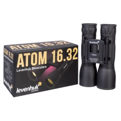 Levenhuk Atom 16x32 lornetka Dach Czarny
