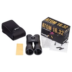 Levenhuk Atom 16x32 lornetka Dach Czarny
