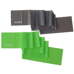 Schildkröt Fitness 960120 guma do ćwiczeń Termoplastyczny elastomer Antracyt, Zielony