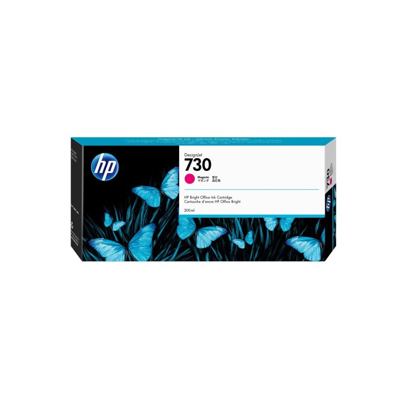 HP Wkład z atramentem purpurowym DesignJet 730 o pojemności 300 ml HP Wkład z atramentem purpurowym DesignJet 730 o pojemności 300 ml
