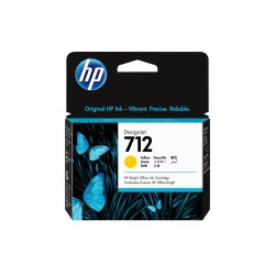 HP 712 29-ML YELLOW DESIGNJET/INK CARTRIDGE