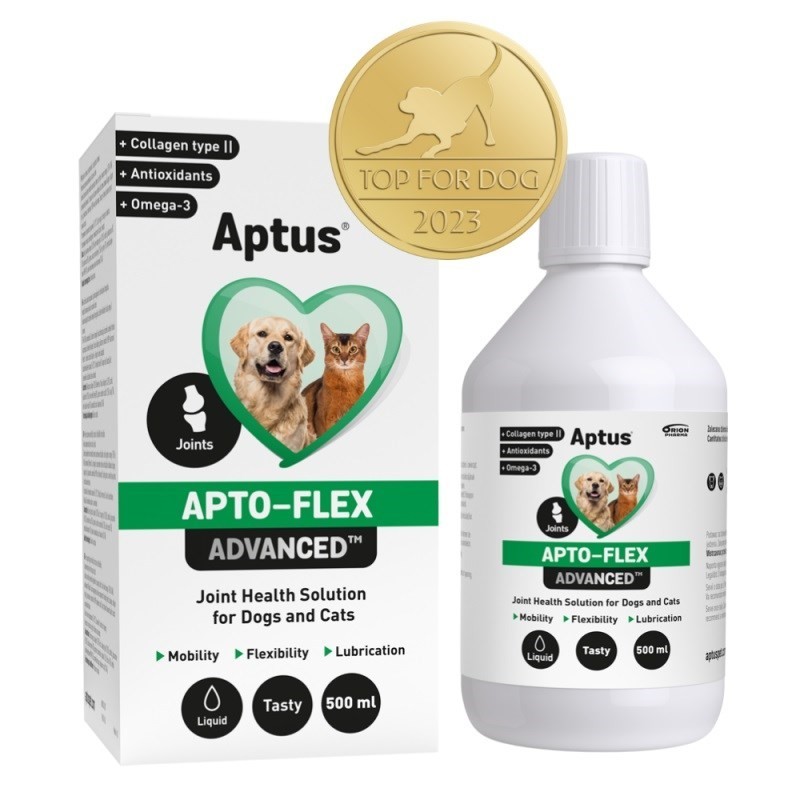APTUS APTO-FLEX Advanced kolagen na stawy dla psa i kota 500ml APTUS APTO-FLEX Advanced kolagen na stawy dla psa i kota 500ml