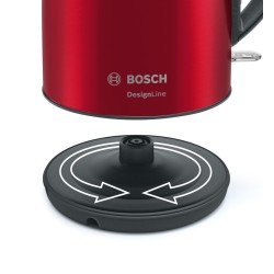 Bosch TWK3P424 czajnik elektryczny 1,7 l 2400 W Szary, Czerwony