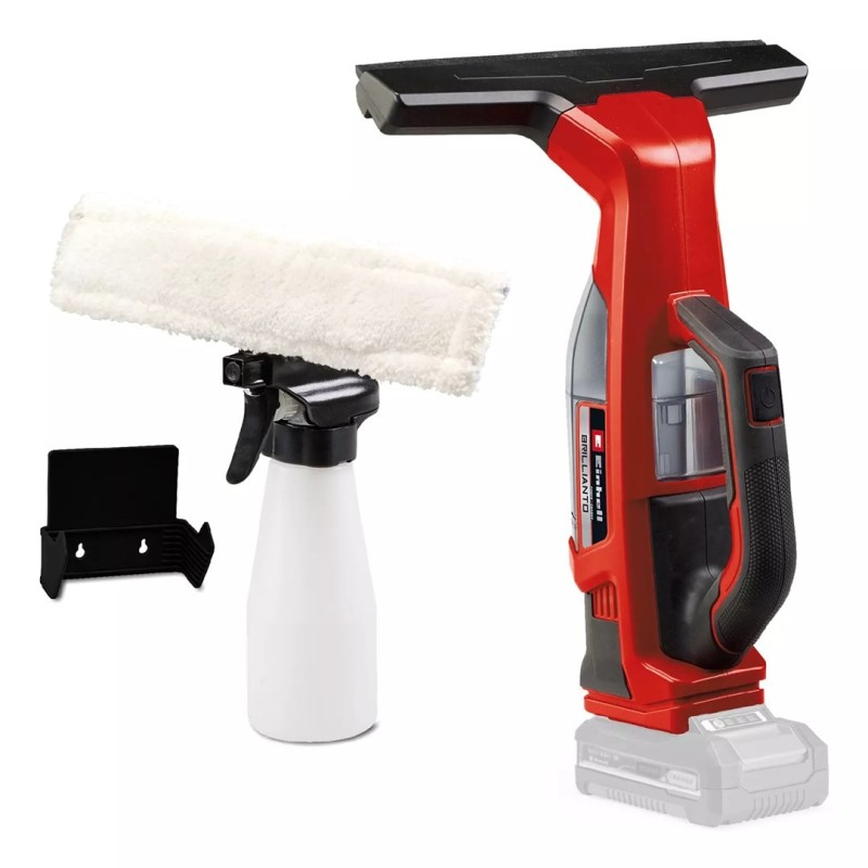 Einhell BRILLIANTO elektryczny system do czyszczenia szyb 0,3 l Czarny, Czerwony Einhell BRILLIANTO elektryczny system do czyszczenia szyb 0,3 l Czarny, Czerwony