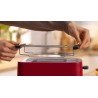Bosch TAT3M124 toster 2 kaw. 950 W Czerwony
