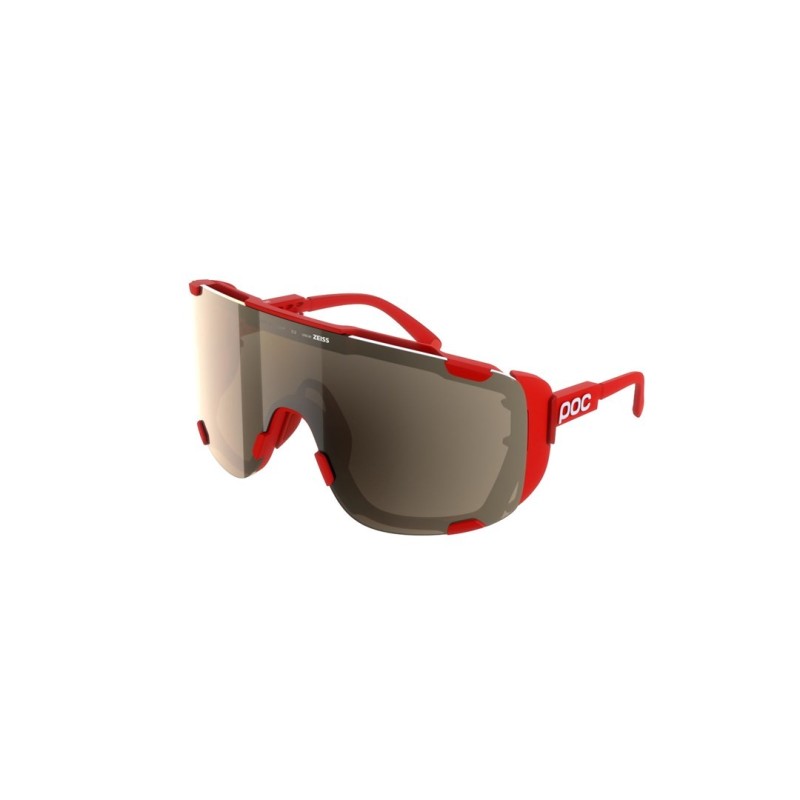 Okulary rowerowe POC Devour Ultra czerwony