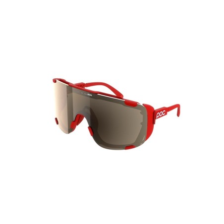 Okulary rowerowe POC Devour Ultra czerwony