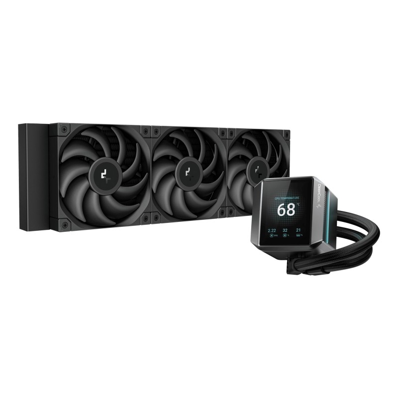 DeepCool MYSTIQUE 360 Procesor Chłodnica cieczy all-in-one 12 cm Czarny 1 szt. DeepCool MYSTIQUE 360 Procesor Chłodnica cieczy all-in-one 12 cm Czarny 1 szt.