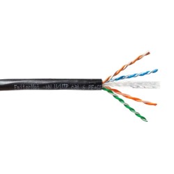 Kabel EmiterNet zewnętrzny żelowany UTP (U/UTP) kat.6 żel, drut 4x2x0,57, PE+GEL