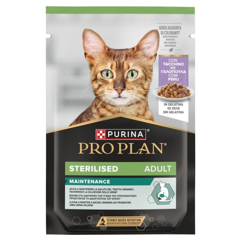 PURINA PRO PLAN STERILISED z Indykiem w Galaretce 85g PURINA PRO PLAN STERILISED z Indykiem w Galaretce 85g