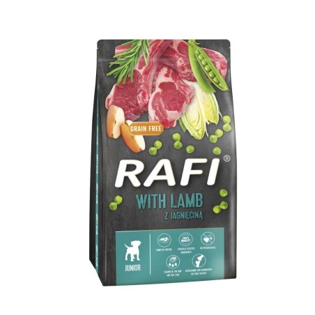 DOLINA NOTECI Rafi Junior z jagnięciną - sucha karma dla psa - 10 kg