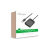 Ugreen czytnik kart pamięci SD/microSD / CF/MS z kablem USB 3.0 1m CR125 (czarny)