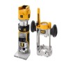 DeWALT DCW604NT-XJ frezarka/trymer Czarny, Żółty 25500 RPM