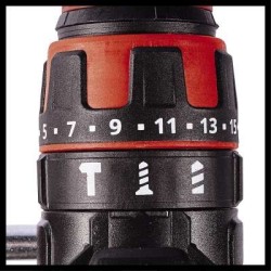 Einhell TE-CD 48 Wiertarko-wkrętarka 1500 RPM Czarny, Czerwony 1,41 kg