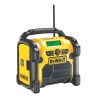 DeWALT DCR020-QW radio Przenośny Cyfrowy Czarny, Żółty
