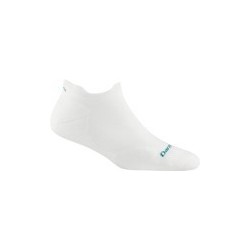 Skarpetki damskie Darn Tough Run No Show Tab Ultra-Lightweight with Cushion - white rozmiar: s