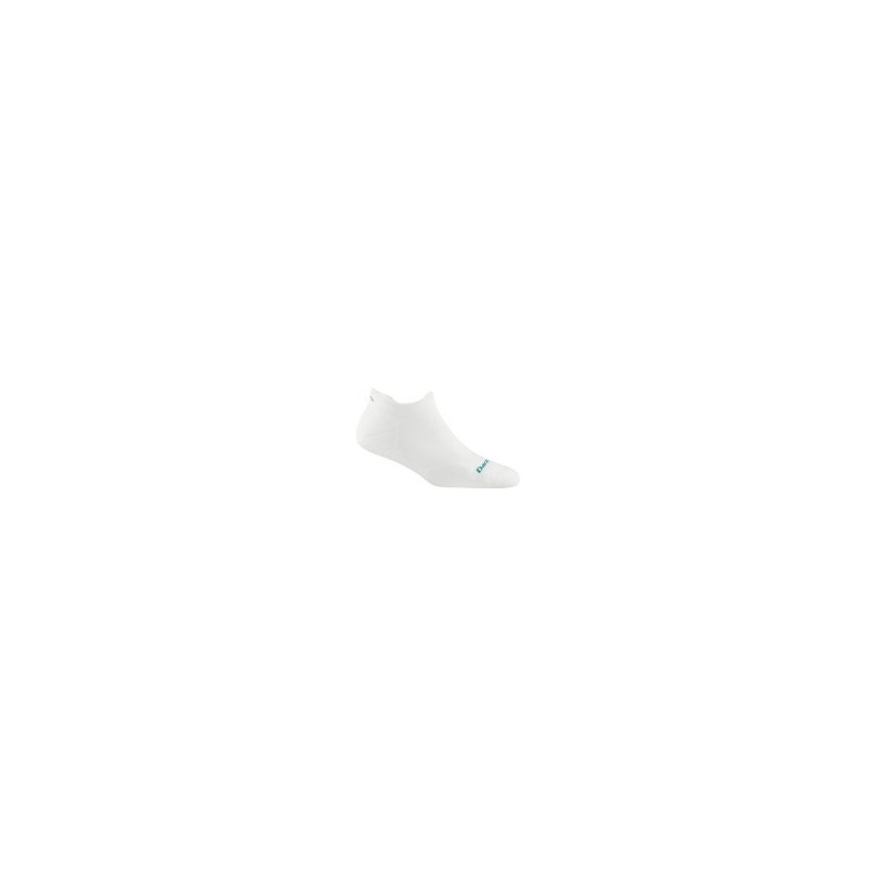 Skarpetki damskie Darn Tough Run No Show Tab Ultra-Lightweight with Cushion - white rozmiar: s