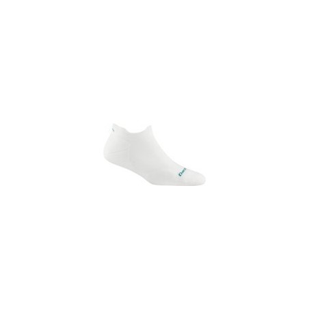 Skarpetki damskie Darn Tough Run No Show Tab Ultra-Lightweight with Cushion - white rozmiar: s