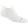 Skarpetki damskie Darn Tough Run No Show Tab Ultra-Lightweight with Cushion - white rozmiar: s