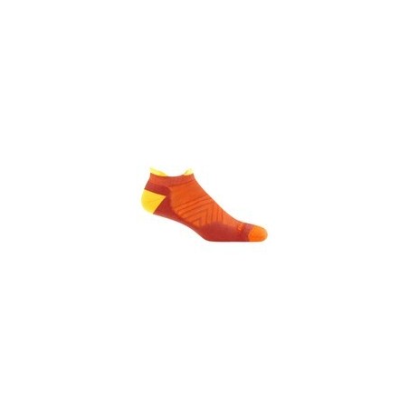 Skarpety biegowe Darn Tough Run No Show Tab Ultra-Lightweight with Cushion - lava rozmiar: m