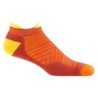 Skarpety biegowe Darn Tough Run No Show Tab Ultra-Lightweight with Cushion - lava rozmiar: m