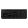 CHERRY JK-3000DE-2 klawiatura Uniwersalne RF Wireless QWERTZ Niemiecki Czarny