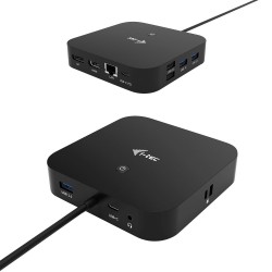 i-tec USB-C HDMI DP Docking Station + Power Delivery 100W