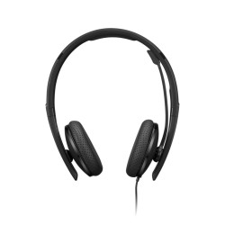 Lenovo 4XD1M45626 słuchawki/zestaw słuchawkowy Przewodowa Opaska na głowę USB Type-C Czarny