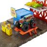 Hot Wheels Monster Trucks Demolka na stacji HFB12 MATTEL