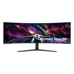 Samsung Odyssey S57CG954NU monitor komputerowy 144,8 cm (57") 7680 x 2160 px 8K Ultra HD QLED Czarny, Biały