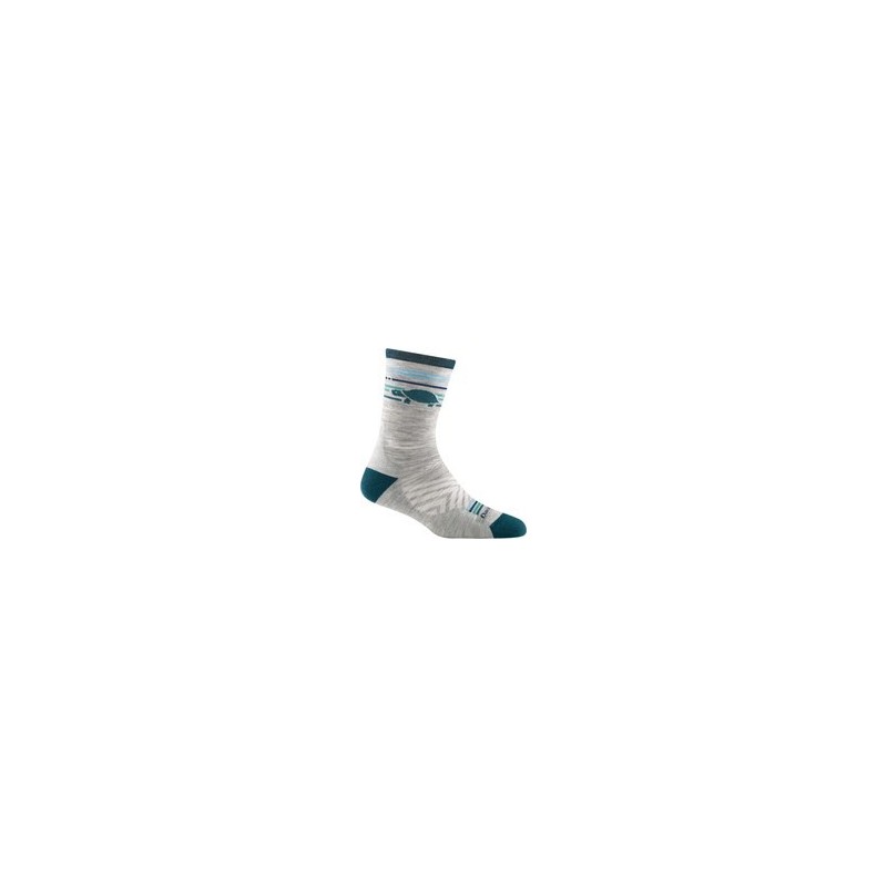 Skarpety damskie Darn Tough Pacer Micro Crew Ultra-Lightweight with Cushion - gray rozmiar: m