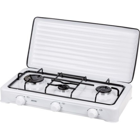 Turystyczna kuchenka gazowa 3-palnikowa MPM SMILE-KN-03/1K