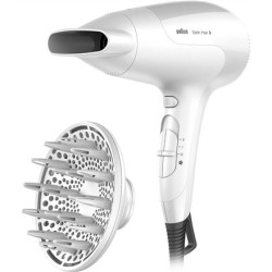 Braun Satin Hair 3 HD 385 suszarka do włosów 2000 W Biały