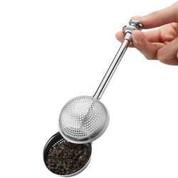 GEFU 12865 sitko do herbaty Plastik, Stal nierdzewna Stal nierdzewna