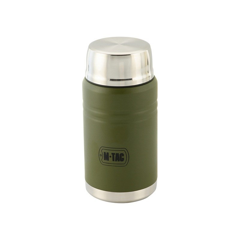 Termos obiadowy z łyżką ze stali Inox M-TAC Olive poj. 750 ml.