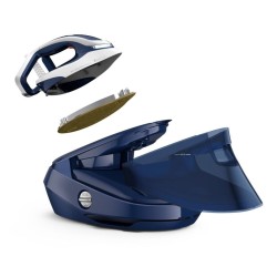 Tefal Pro Express Vision GV9812 3000 W 1,1 l Durilium AirGlide Autoclean soleplate Niebieski, Biały