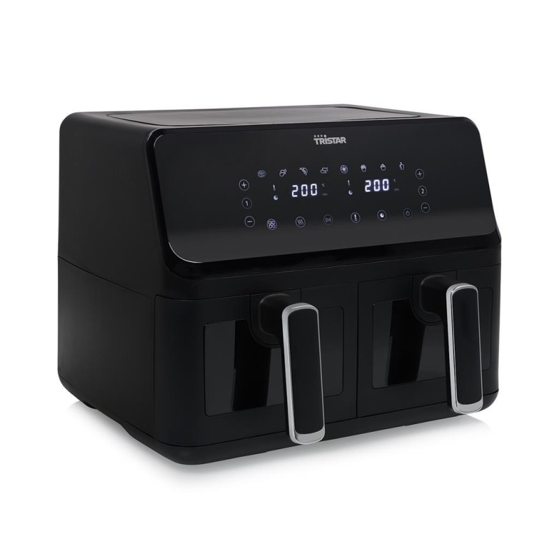 Tristar FR-9040 frytkownica Podwójny 8 l Autonomiczny 2700 W Frytkownica na gorące powietrze Czarny Tristar FR-9040 frytkownica Podwójny 8 l Autonomiczny 2700 W Frytkownica na gorące powietrze Czarny
