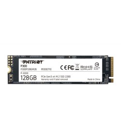 SSD PATRIOT P300 M.2 PCI-EX4 NVME 128 GB