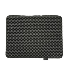 DIAMENTIQ Mata pod kuwetę Czarny prostokąt 40x50