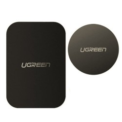 Ugreen płytki metalowe do uchwytów magnetycznych na telefon 2szt. LP123 (czarne)