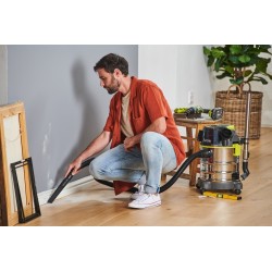 Odkurzacz akumulatorowy RYOBI R18WDV-0 18V One+ Czarny, Zielony