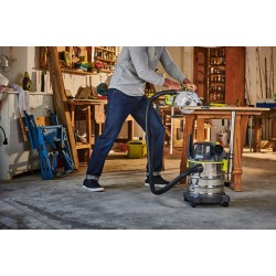 Odkurzacz akumulatorowy RYOBI R18WDV-0 18V One+ Czarny, Zielony