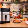 Tefal Easy Fry & Grill EY505D Pojedyńczy 4,2 l Autonomiczny 1550 W Frytkownica na gorące powietrze Stal nierdzewna