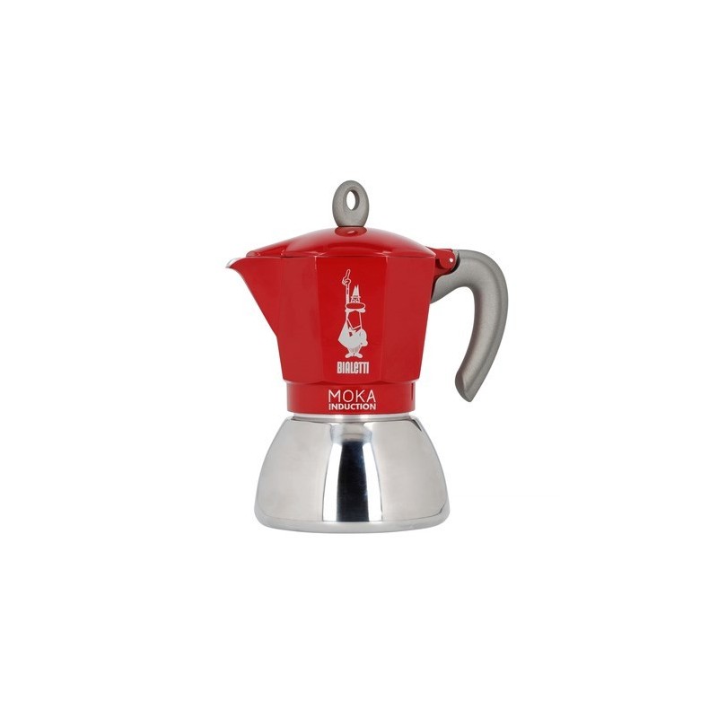 Bialetti kawiarka New Moka Induction 2tz czerwona Bialetti kawiarka New Moka Induction 2tz czerwona