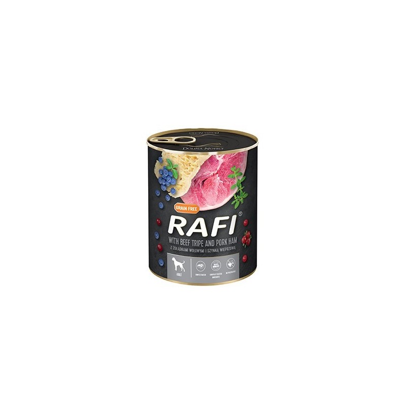 Karma Rafi dla psa z zołądkami wołowymi 800g