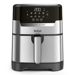 Tefal Easy Fry & Grill EY505D Pojedyńczy 4,2 l Autonomiczny 1550 W Frytkownica na gorące powietrze Stal nierdzewna
